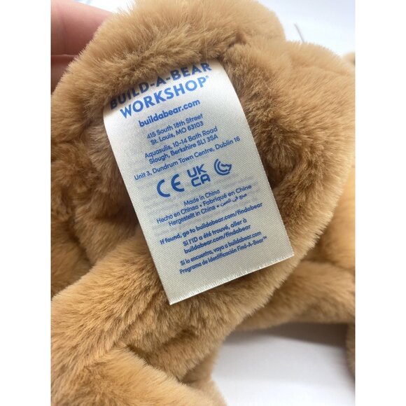 Build A Bear Capybara Plush Rodent BAB Unstuffed New NWT Super Soft - Picture 4 of 5